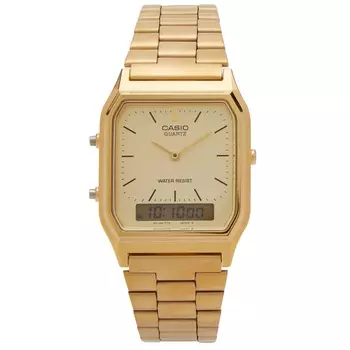 Часы Casio Vintage Aq-230Ga Watch, золотой
