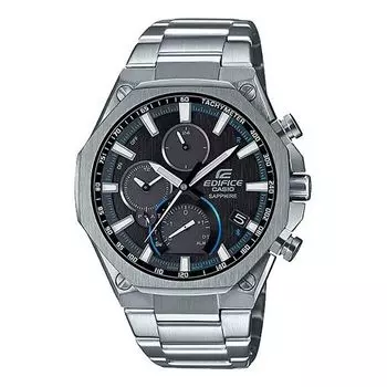 Часы CASIO Waterproof EDIFICE Mens Silver Analog, цвет silver