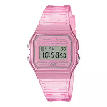 Часы CASIO Waterproof Sports Pink Digital, розовый