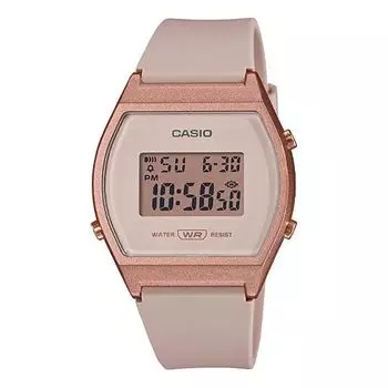 Часы CASIO Waterproof Sports Rose Gold Digital, розовый
