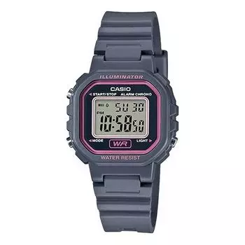 Часы CASIO Waterproof Sports Unisex GrayPink Digital, розовый
