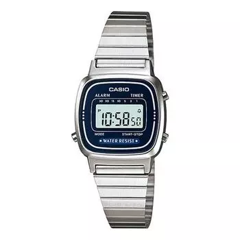 Часы Casio Youth Digital Watch 'Silver Blue', синий