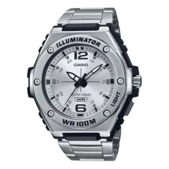 Часы Casio Youth Limited Quartz Analog Watch 'Silver Black', цвет silver