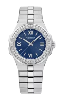 Часы Chopard Alpine eagle small с бриллиантами 36 мм