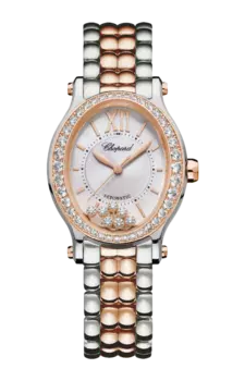 Часы Chopard Happy sport oval c бриллиантами