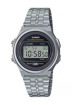 Часы цифровые А171ВЕ-1АЭФ CASIO, серебро