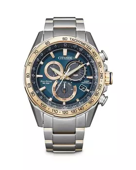 Часы Citizen Eco-Drive PCAT, 43 мм, синий