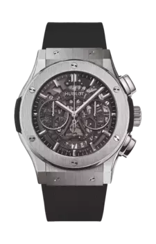 Часы classic fusion aerofusion chronograph titanium 45 мм Hublot