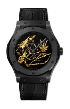 Часы classic fusion gold crystal firmament 45 мм Hublot