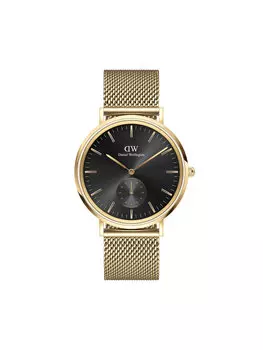 Часы Classic Multi-Eye Evergold Onyx DW00100713 Daniel Wellington, золотой