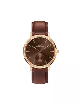 Часы Classic Multi-Eye St Maves Amber DW00100707 Daniel Wellington, коричневый