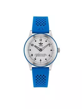 Часы Code Three Watch AOSY23032 Adidas Originals, серебряный