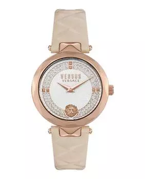Часы Covent Garden Crystal Versus Versace, бежевый/розовый/серебряный