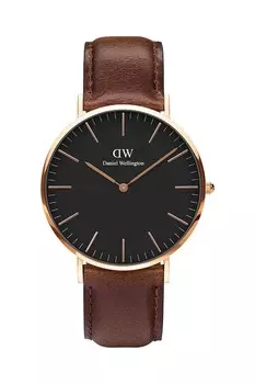 Часы Daniel Wellington, коричневый