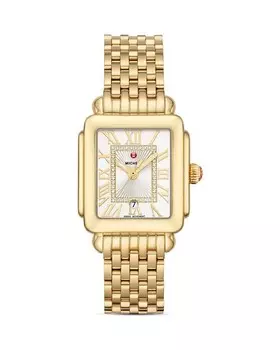 Часы Deco Madison Mid, 29x31 мм MICHELE, цвет Gold