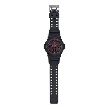 Часы digital-analog 'black red' Casio, черный