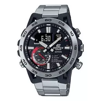 Часы digital-analog 'silver black' Casio, серебряный