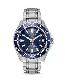 Часы для дайвинга Citizen Promaster, 43,5 мм, серебряный