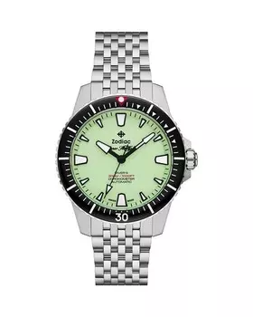 Часы для дайвинга Zodiac Pro, 42 мм, зеленый