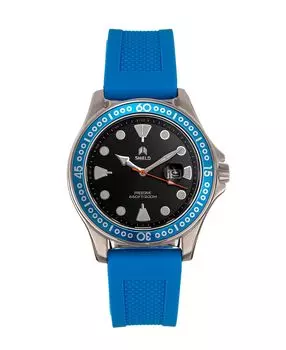 Часы для фридайвинга: черный, оранжевый, зеленый, темно-синий, голубой или черный силиконовый ремешок, 48 мм Shield