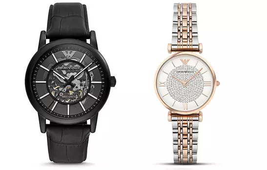 Часы для пары унисекс EMPORIO ARMANI