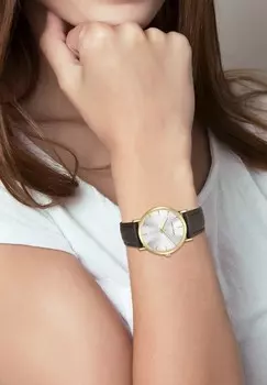 Часы Eastside, темно-коричневый