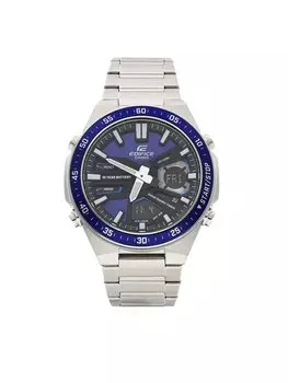 Часы Edifice EFV-C110D-2AVEF Casio, синий/серебряный
