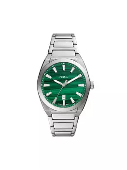 Часы Everett Fossil, серебро