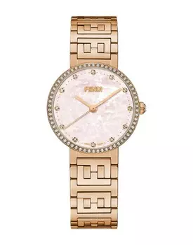Часы Fendi, розовое золото