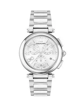 Часы Ferragamo Legacy Salvatore Ferragamo, цвет silver/stainless steel/silver