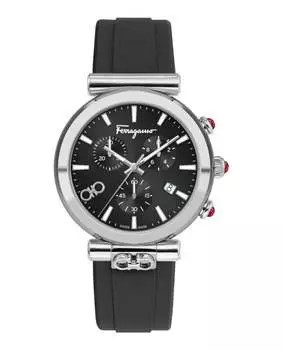 Часы Ferragamo Ora Salvatore Ferragamo, цвет black/stainless steel/black