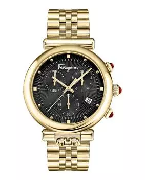 Часы Ferragamo Ora Salvatore Ferragamo, золотой/золотой/черный