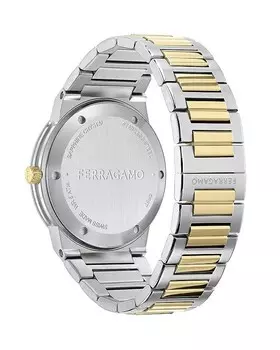 Часы Ferragamo с сапфировым стеклом Infinity, 41 мм, серебряный