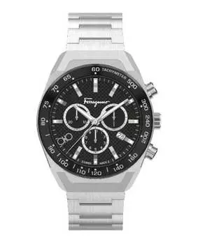 Часы Ferragamo SLX Salvatore Ferragamo, цвет silver/stainless steel/black