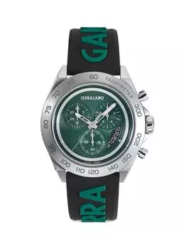 Часы Ferragamo Urban Chrono из нержавеющей стали и силикона FERRAGAMO