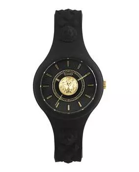 Часы Fire Island Lion Strap Versus Versace, черный/черный/черный