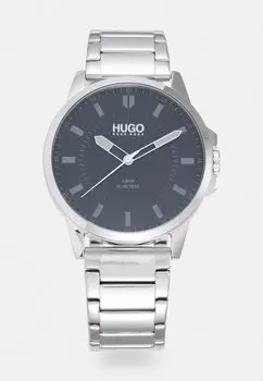 Часы First HUGO, цвет silver-coloured/blue