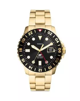 Часы Fossil GMT, 46 мм