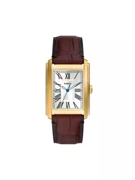 Часы Fossil, коричневый
