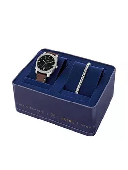 Часы Fossil, коричневый