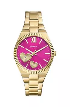 Часы Fossil, золотой