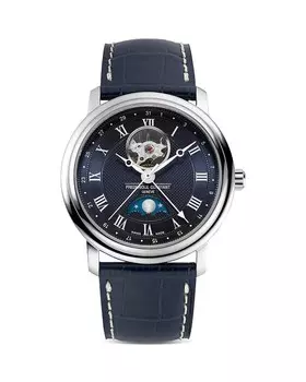 Часы Frederique Constant Classics Moonphase, 40 мм, синий