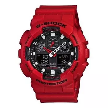 Часы g-shock analog-digital 'red' Casio, красный
