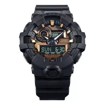 Часы g-shock digital-analog 'black copper' Casio, черный