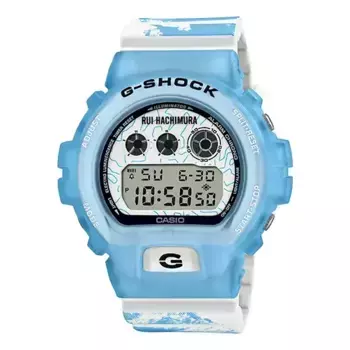 Часы g-shock digital 'baby blue white' Casio, голубой