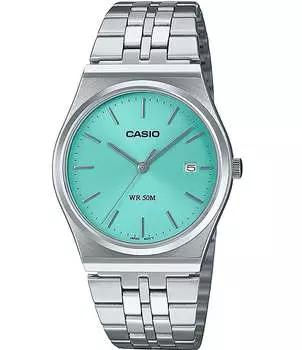 Часы G-Shock унисекс Casio с аналоговым браслетом из нержавеющей стали, серебро