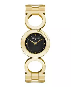 Часы Gancino Salvatore Ferragamo, золотой/золотой/черный