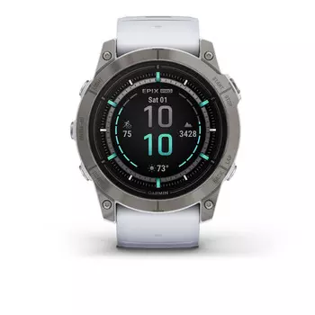 Часы Garmin Epix Pro G2 Sapphire 51MM GPS, белый