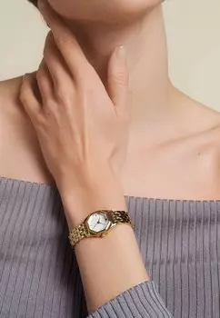 Часы Gemme White Steel Rosefield, золотого цвета