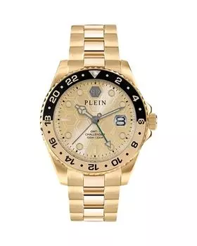 Часы GMT-I Challenger, 44 мм PHILIPP PLEIN, цвет Gold